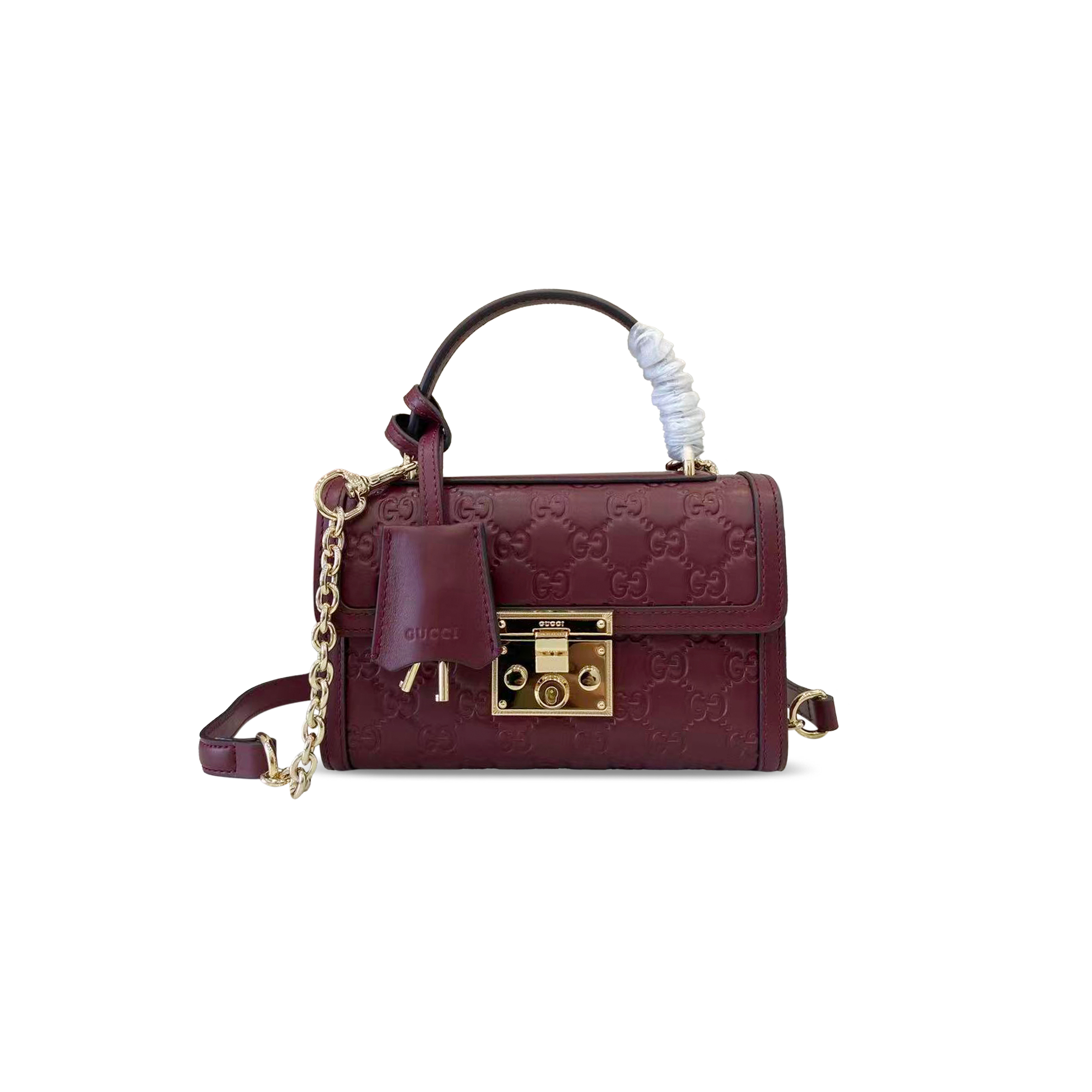 GUCCI PADLOCK SMALL TOP HANDLE BAG 848884 (20*13*8cm) GUCCI PADLOCK SMALL TOP HANDLE BAG 848884 (20*13*8cm)